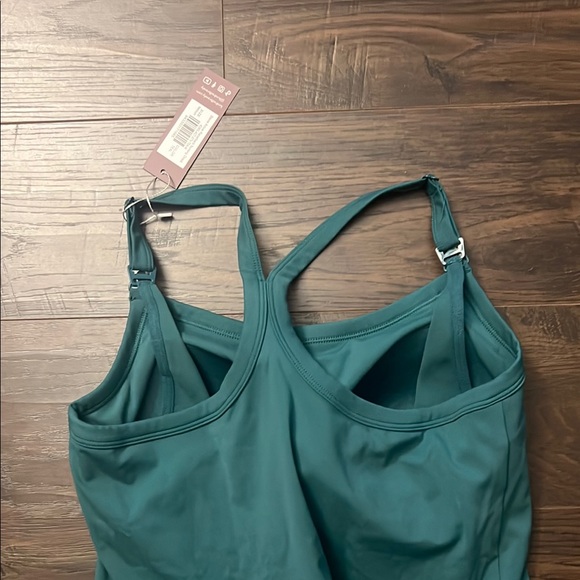 Kindred Bravely Teal Nursing Dress NWT - Picture 5 of 5